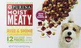 Purina Moist & Meaty Adult Dog Food 36 ct Pouch Pack, Lightweight Travel Meals for Boarding and Road Trip Stays