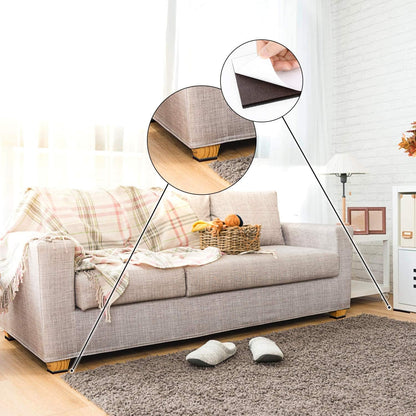 Yelanon Non Slip Furniture Grippers – Simple, Intentional Floor Care for Minimalist Living Rooms