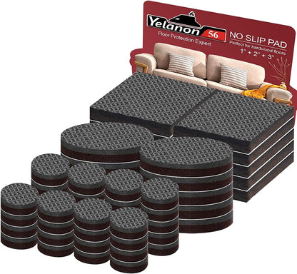Yelanon Non Slip Furniture Grippers – Simple, Intentional Floor Care for Minimalist Living Rooms