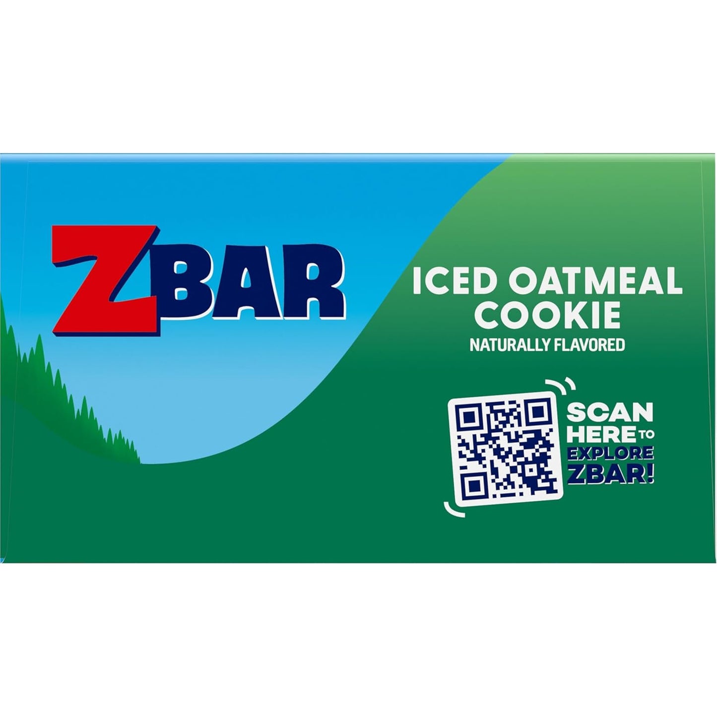Zbar Iced Oatmeal Cookie – Soft-Baked Granola Bars for School Lunchboxes, Organic Kids Snacks with 12g Whole Grains (18 Pack)