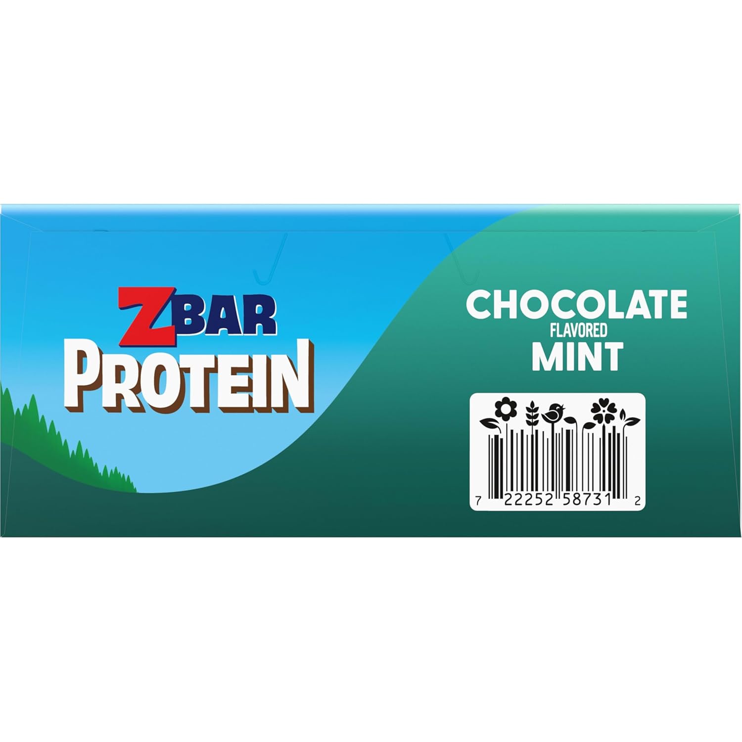 Zbar Protein – Clean-Label Pantry Staple for Health-Conscious Moms, Chocolate Mint Bars (15 Pack)