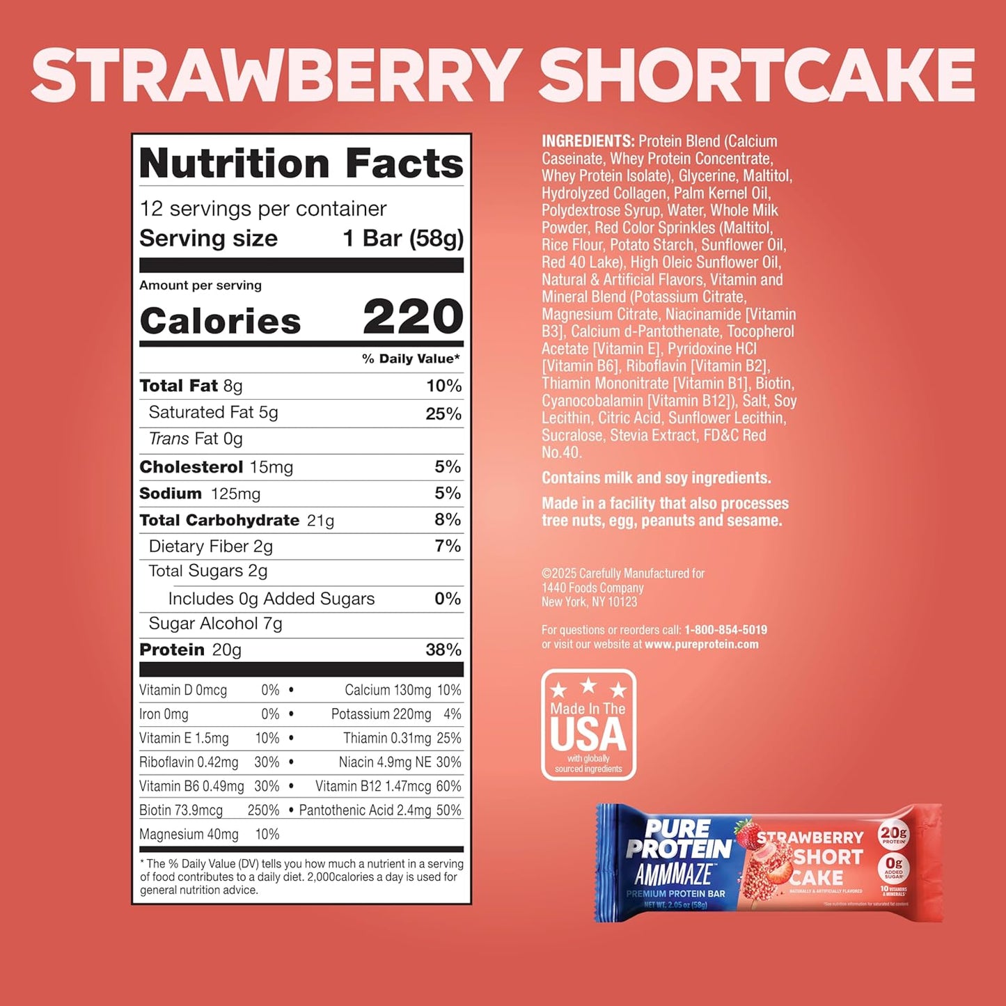 zero added sugar formulation sweetened with sugar alcohols and stevia