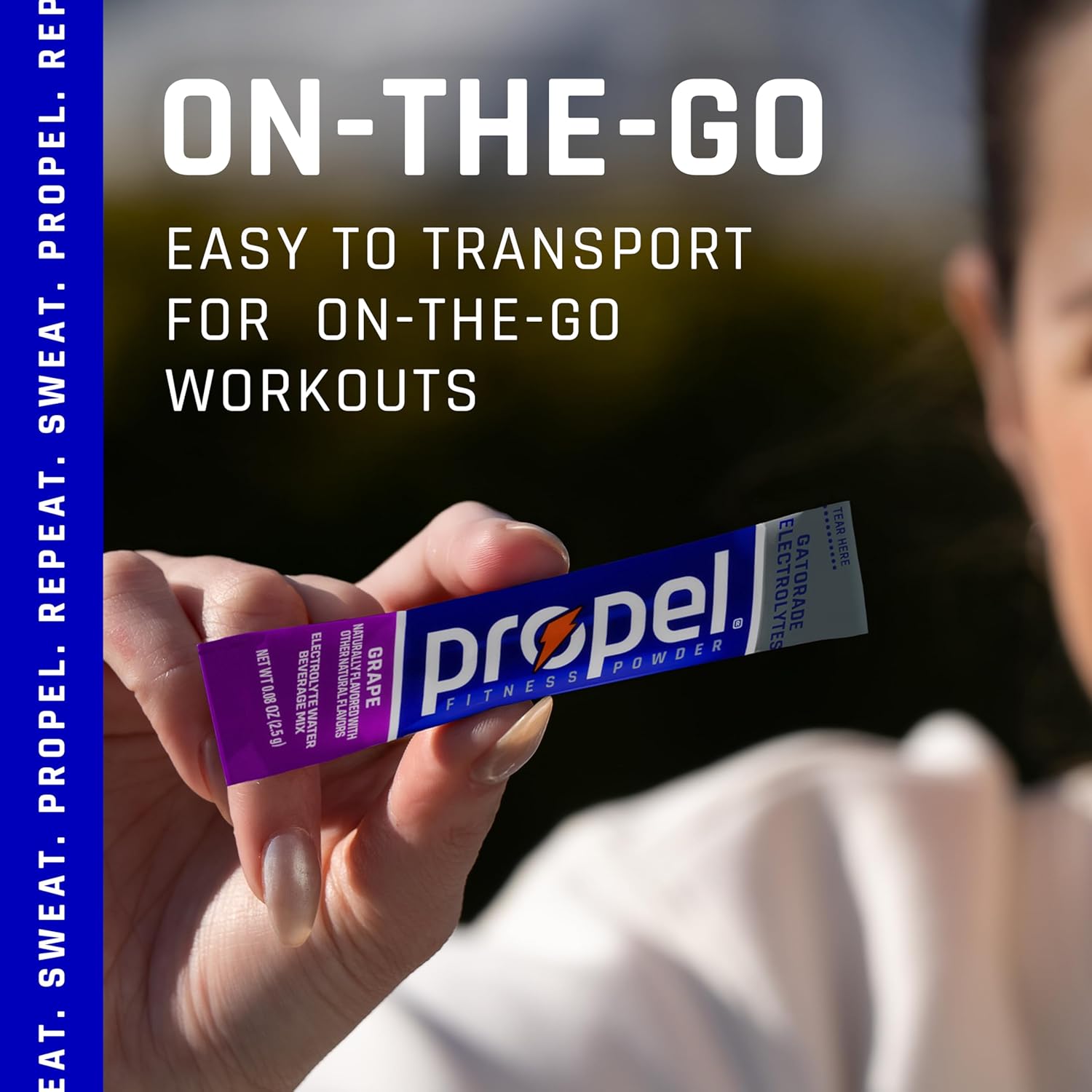 zero calorie, zero sugar formulation suitable for calorie-restricted diets