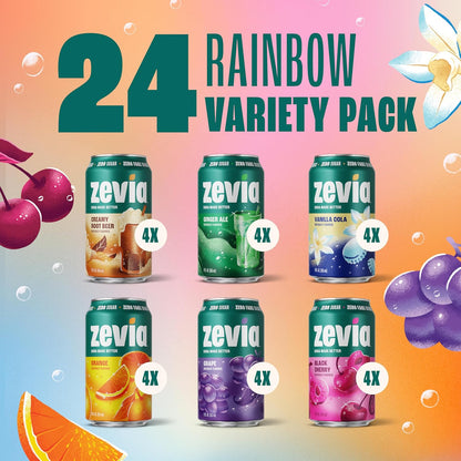 zero calories per can