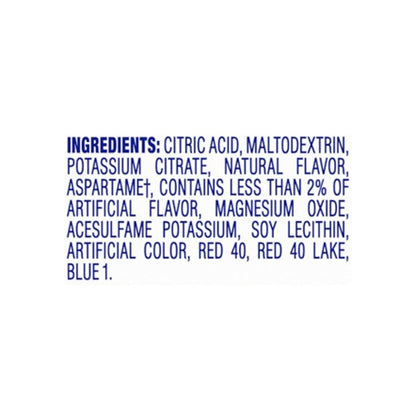 zero grams of sugar and only 5 calories per serving