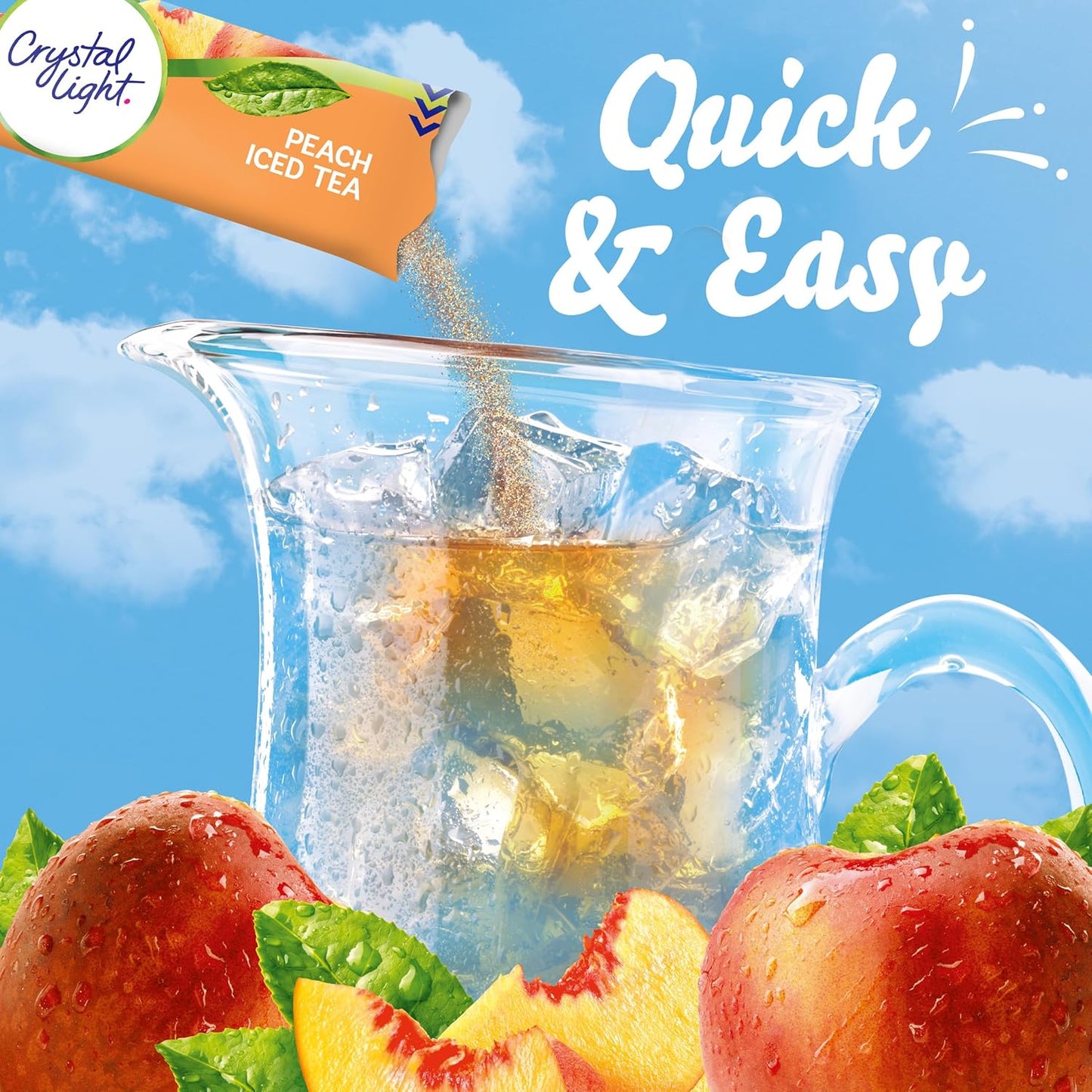 zero grams of sugar using aspartame and acesulfame potassium sweeteners