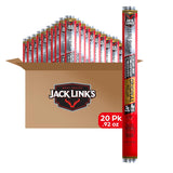 Jack Link's Original Zero Sugar Beef Sticks – 20 Pack of High Protein Snacks for Mindful Snacking and Keto Pantry