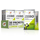 Gatorade Zero Sugar Electrolyte Powder – Daily Wellness Hydration for Mindful Drinkers, 32 Single-Serve Sticks