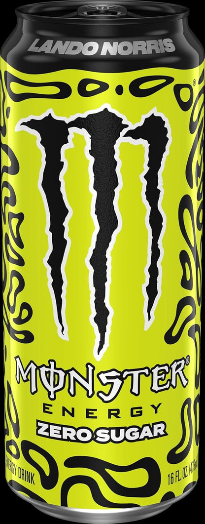 zero sugar formulation with monster's classic energy blend