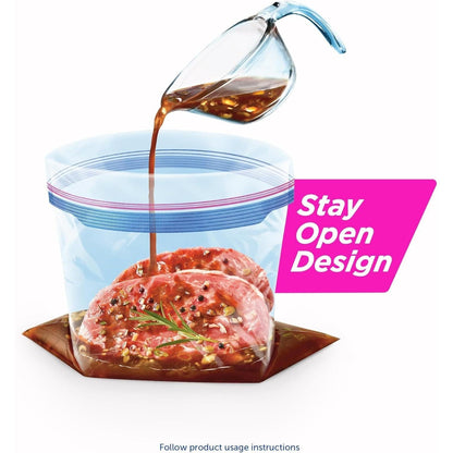 Ziploc Gallon Freezer Bags – Freezer Storage for Kid Portions and Family Leftovers