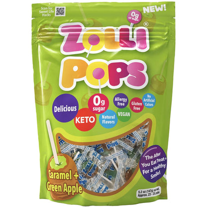Zollipops Allergy-Free Lollipops for School Safe Sharing – Dairy-Free, Peanut-Free, Dye-Free Classroom Treat