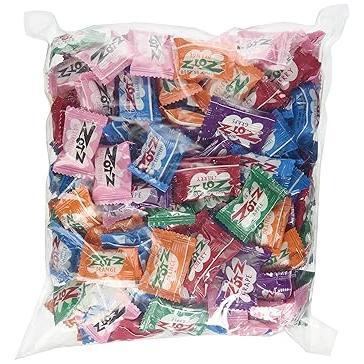 ZOTZ Fizzy Sour Candy Gift Bag - Fun Assorted Hard Candy Present for Birthday, Stocking Stuffer, Valentine's Day and Holiday Candy Gifts