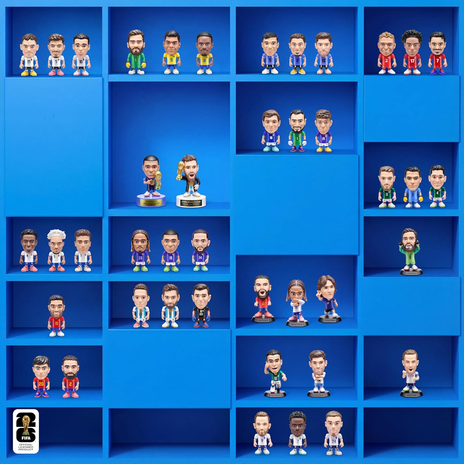 ZURU FIFA World Cup 2026 Ballers Blind Box 2 Pack – Affordable Licensed Sports Stocking Stuffer and Holiday Surprise Gift for Collectors