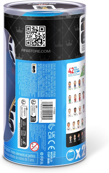 ZURU FIFA World Cup 2026 Ballers Blind Box 2 Pack – Affordable Licensed Sports Stocking Stuffer and Holiday Surprise Gift for Collectors